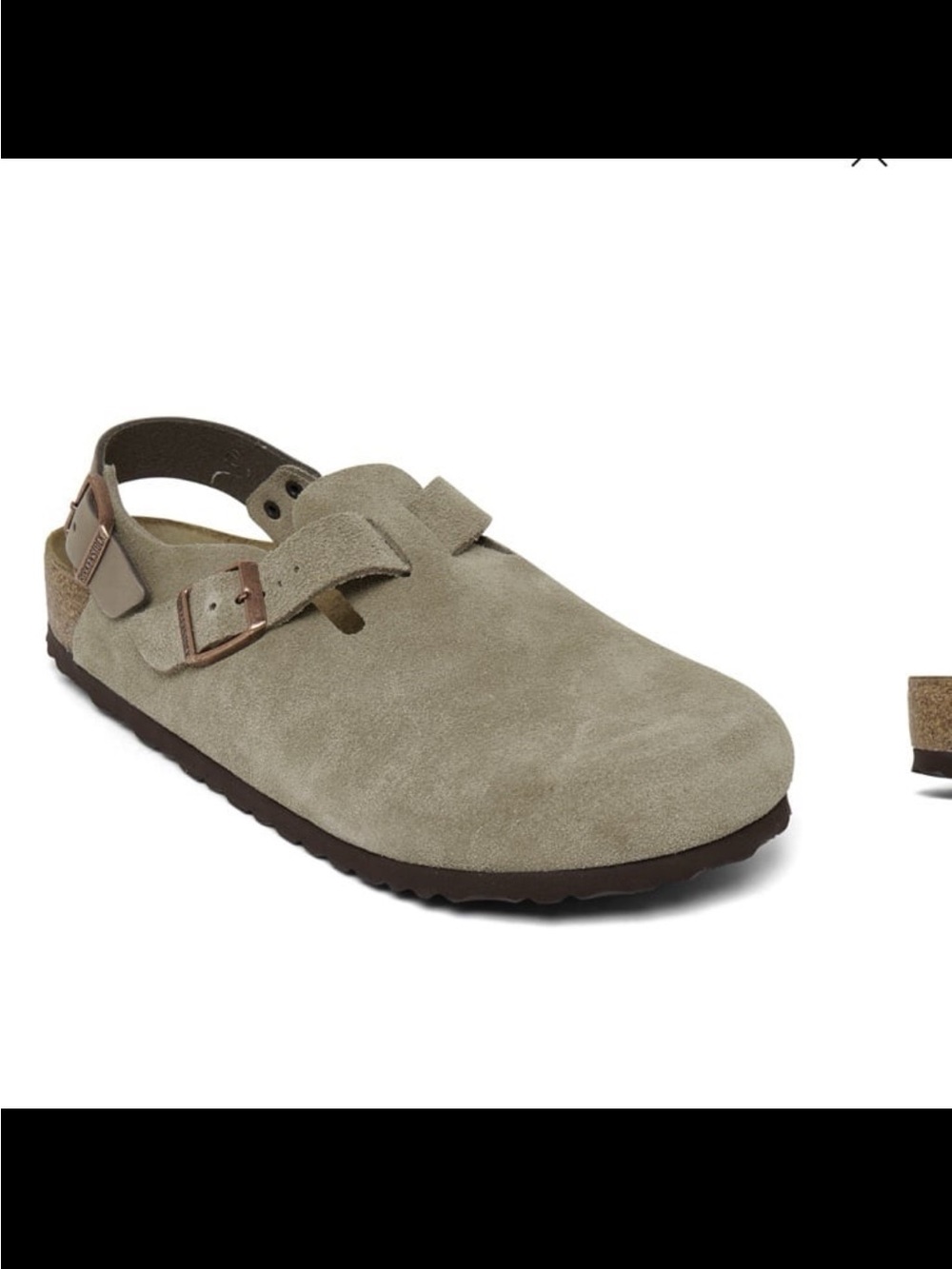 NWB Birkenstock men’s Tokio suede leather clogs toupee size 12